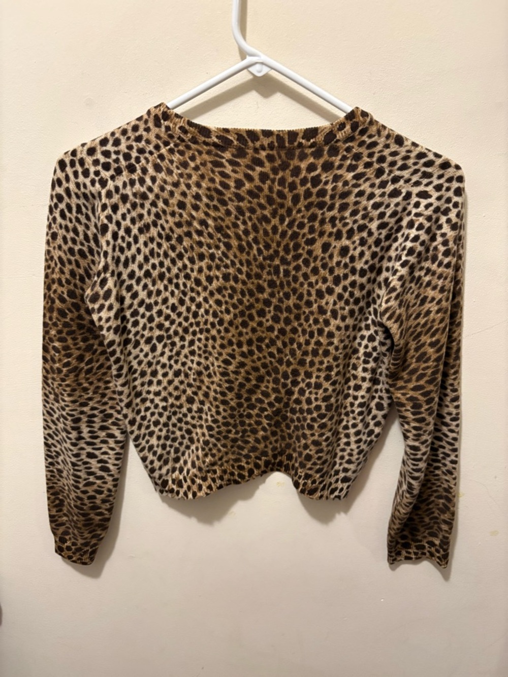 Dolce & Gabbana vintage cashmere animal
Print lightweight sweater 38
